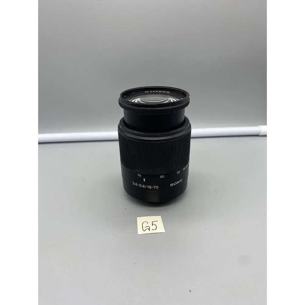 Sony Lens 55 F3.5-5.6/18-70 DT 3.5-5.6 Macro 0.38m/1.3ft Tested 3170390 N50